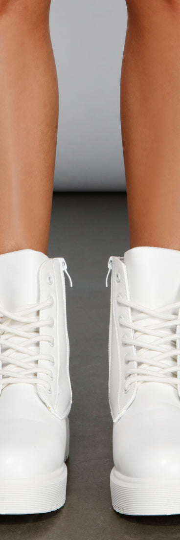 Take Charge Faux Leather Booties are chic ladies' shoes to complete your best 2023 outfits. They come in a variety of trendy women's shoe styles like platforms and dressy low-heels, & are available in wide widths for better comfort.