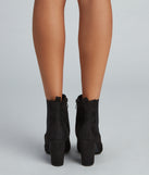 Chic Vibe Alert Faux Suede Booties is a trendy pick to create 2023 concert outfits, festival dresses, outfits for raves, or to complete your best party outfits or clubwear!