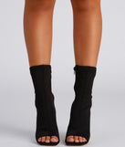 Peep Toe Stunner Stiletto Booties are chic ladies' shoes to complete your best 2023 outfits. They come in a variety of trendy women's shoe styles like platforms and dressy low-heels, & are available in wide widths for better comfort.