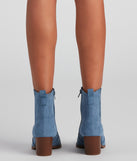 Cowgirl Digs Faux Suede Booties are chic ladies' shoes to complete your best 2023 outfits. They come in a variety of trendy women's shoe styles like platforms and dressy low-heels, & are available in wide widths for better comfort.