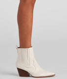 Country Kicks Faux Leather Block Booties are chic ladies' shoes to complete your best 2023 outfits. They come in a variety of trendy women's shoe styles like platforms and dressy low-heels, & are available in wide widths for better comfort.