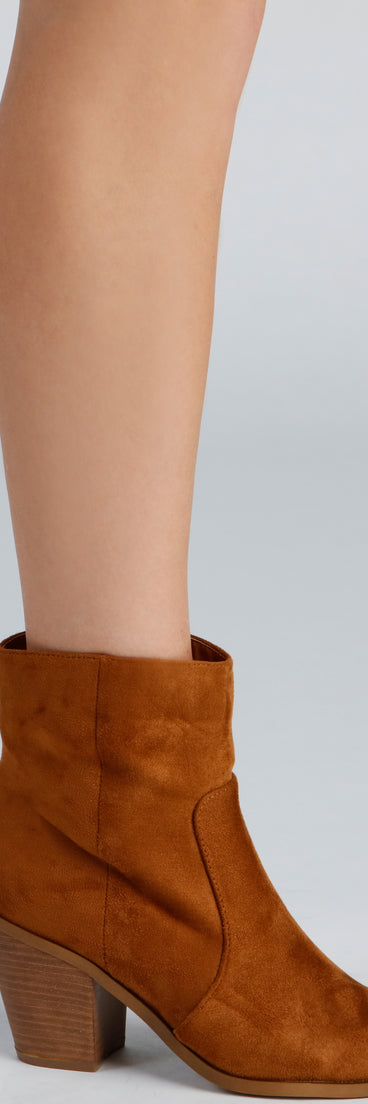 Short Stack Pointed Toe Booties are chic ladies' shoes to complete your best 2023 outfits. They come in a variety of trendy women's shoe styles like platforms and dressy low-heels, & are available in wide widths for better comfort.