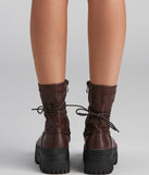 Stylish Command Lug Sole Combat Boots are chic ladies' shoes to complete your best 2023 outfits. They come in a variety of trendy women's shoe styles like platforms and dressy low-heels, & are available in wide widths for better comfort.