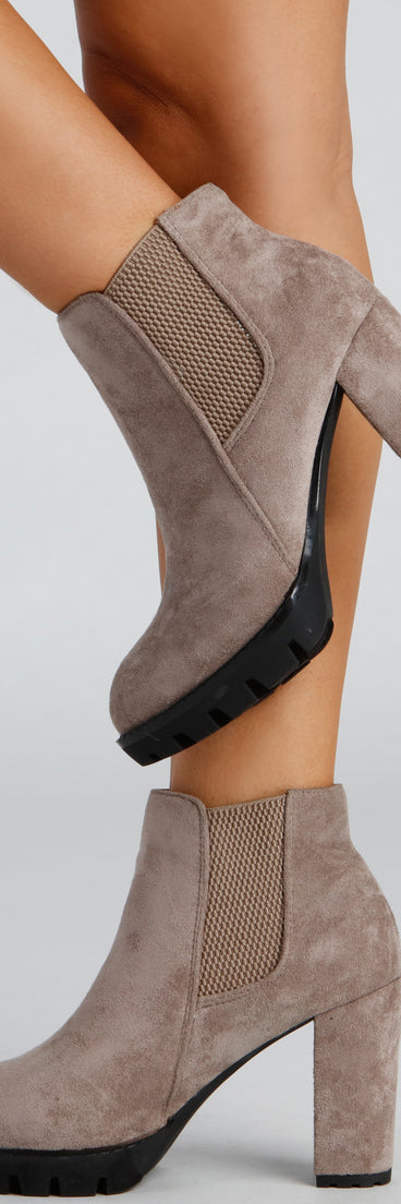Elevated And Edgy Lug Sole Booties are chic ladies' shoes to complete your best 2023 outfits. They come in a variety of trendy women's shoe styles like platforms and dressy low-heels, & are available in wide widths for better comfort.