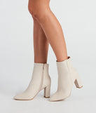 Back To Basics Faux Leather Ankle Booties are chic ladies' shoes to complete your best 2023 outfits. They come in a variety of trendy women's shoe styles like platforms and dressy low-heels, & are available in wide widths for better comfort.