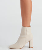 Back To Basics Faux Leather Ankle Booties are chic ladies' shoes to complete your best 2023 outfits. They come in a variety of trendy women's shoe styles like platforms and dressy low-heels, & are available in wide widths for better comfort.
