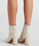 Back To Basics Faux Leather Ankle Booties are chic ladies' shoes to complete your best 2023 outfits. They come in a variety of trendy women's shoe styles like platforms and dressy low-heels, & are available in wide widths for better comfort.