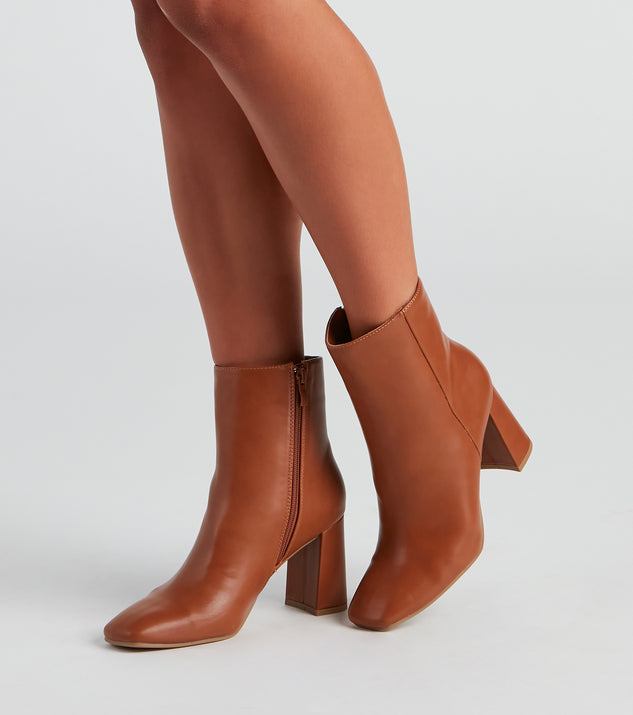Fall Back On Block Heel Booties are chic ladies' shoes to complete your best 2023 outfits. They come in a variety of trendy women's shoe styles like platforms and dressy low-heels, & are available in wide widths for better comfort.