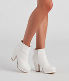 Fashion Strut Faux Leather Platform Booties are chic ladies' shoes to complete your best 2023 outfits. They come in a variety of trendy women's shoe styles like platforms and dressy low-heels, & are available in wide widths for better comfort.