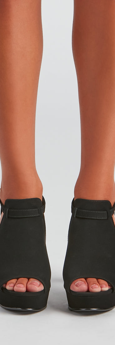 Peep This Chic Cutout Booties are chic ladies' shoes to complete your best 2023 outfits. They come in a variety of trendy women's shoe styles like platforms and dressy low-heels, & are available in wide widths for better comfort.