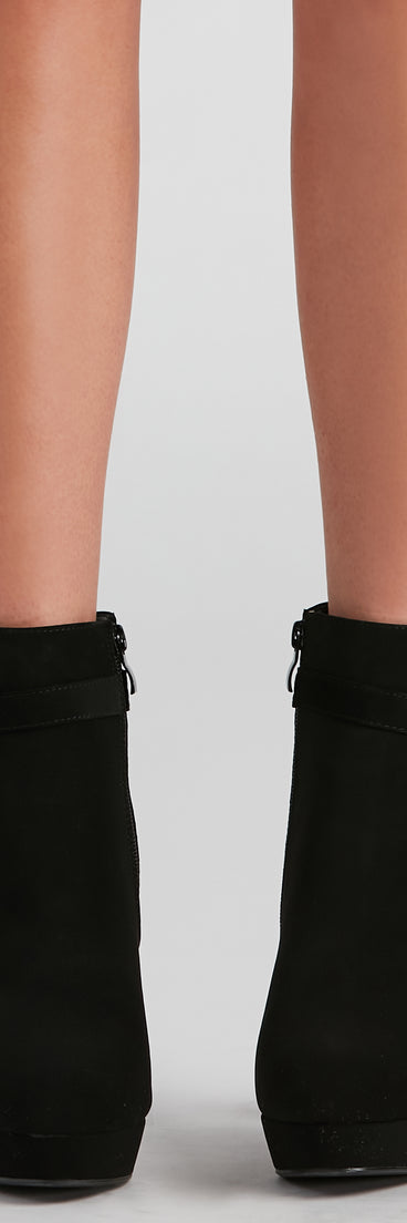 Bow Beauty Nubuck Platform Booties are chic ladies' shoes to complete your best 2023 outfits. They come in a variety of trendy women's shoe styles like platforms and dressy low-heels, & are available in wide widths for better comfort.