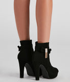 Bow Beauty Nubuck Platform Booties are chic ladies' shoes to complete your best 2023 outfits. They come in a variety of trendy women's shoe styles like platforms and dressy low-heels, & are available in wide widths for better comfort.