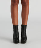 Made For The Drama Platform Booties is a trendy pick to create 2023 concert outfits, festival dresses, outfits for raves, or to complete your best party outfits or clubwear!