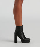 Made For The Drama Platform Booties is a trendy pick to create 2023 concert outfits, festival dresses, outfits for raves, or to complete your best party outfits or clubwear!