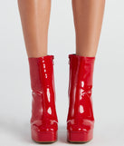 Gloss Move Patent Platform Booties are chic ladies' shoes to complete your best 2023 outfits. They come in a variety of trendy women's shoe styles like platforms and dressy low-heels, & are available in wide widths for better comfort.