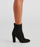 Sparkle Society Rhinestone Booties are chic ladies' shoes to complete your best 2023 outfits. They come in a variety of trendy women's shoe styles like platforms and dressy low-heels, & are available in wide widths for better comfort.