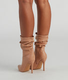 City Streets Slouch Stiletto Boots are chic ladies' shoes to complete your best 2023 outfits. They come in a variety of trendy women's shoe styles like platforms and dressy low-heels, & are available in wide widths for better comfort.