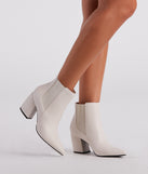 Classic Vibe Pointed Toe Booties are chic ladies' shoes to complete your best 2024 outfits. They come in a variety of trendy women's shoe styles like platforms and dressy low-heels, & are available in wide widths for better comfort.