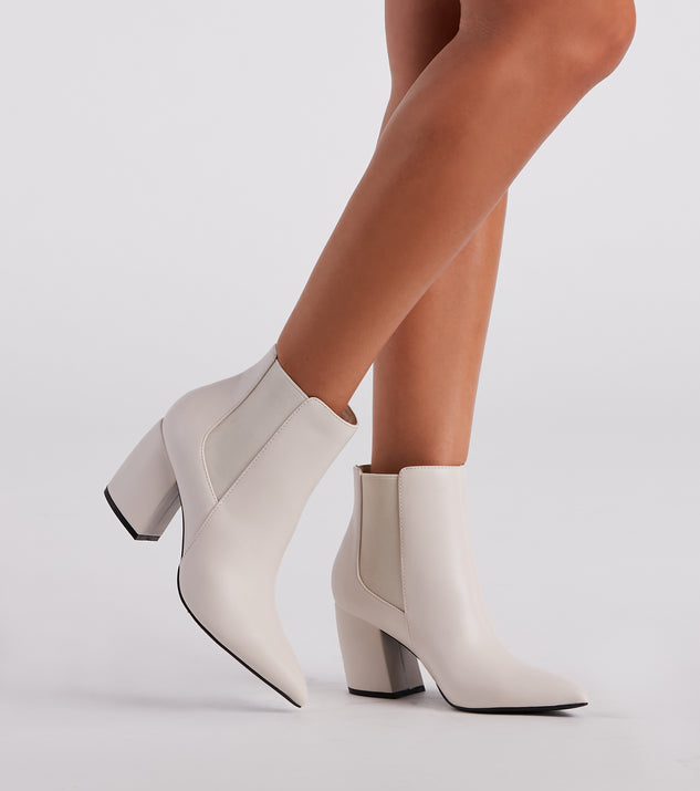Classic Vibe Pointed Toe Booties Windsor Australia