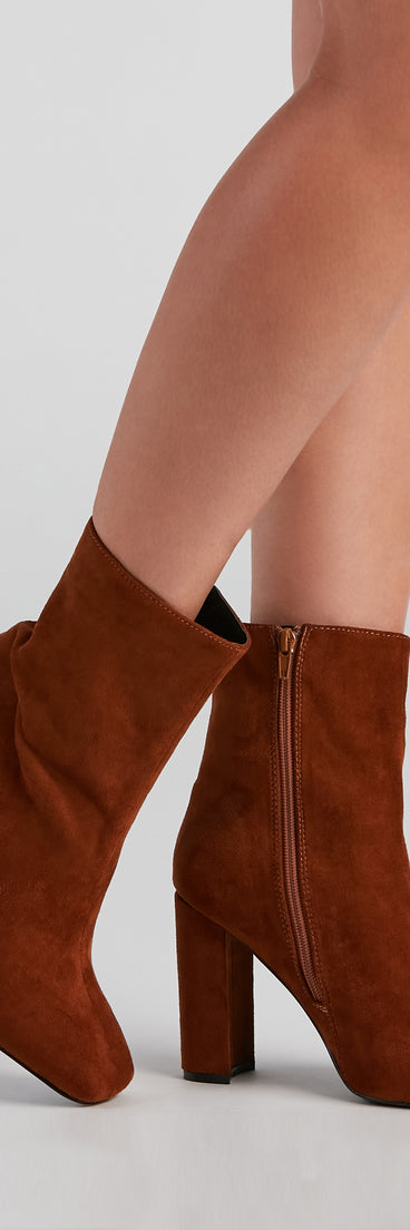 Fall For Faux Suede Booties are chic ladies' shoes to complete your best 2023 outfits. They come in a variety of trendy women's shoe styles like platforms and dressy low-heels, & are available in wide widths for better comfort.