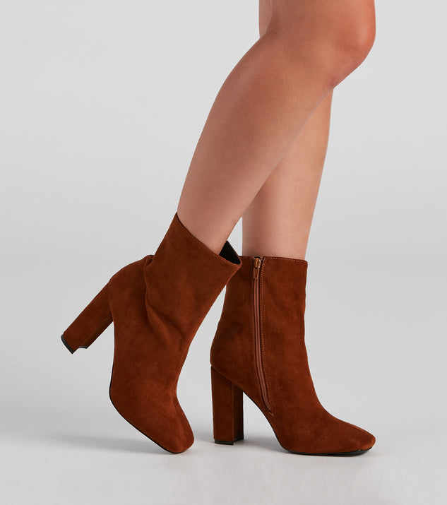 Fall For Faux Suede Booties are chic ladies' shoes to complete your best 2023 outfits. They come in a variety of trendy women's shoe styles like platforms and dressy low-heels, & are available in wide widths for better comfort.