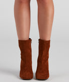 Fall For Faux Suede Booties are chic ladies' shoes to complete your best 2023 outfits. They come in a variety of trendy women's shoe styles like platforms and dressy low-heels, & are available in wide widths for better comfort.
