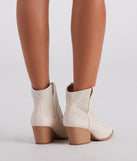 Country Babe Pearl Detailed Western Booties are chic ladies' shoes to complete your best 2023 outfits. They come in a variety of trendy women's shoe styles like platforms and dressy low-heels, & are available in wide widths for better comfort.