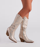 Made To Sparkle Rhinestone Cowboy Boots is a trendy pick to create 2023 concert outfits, festival dresses, outfits for raves, or to complete your best party outfits or clubwear!