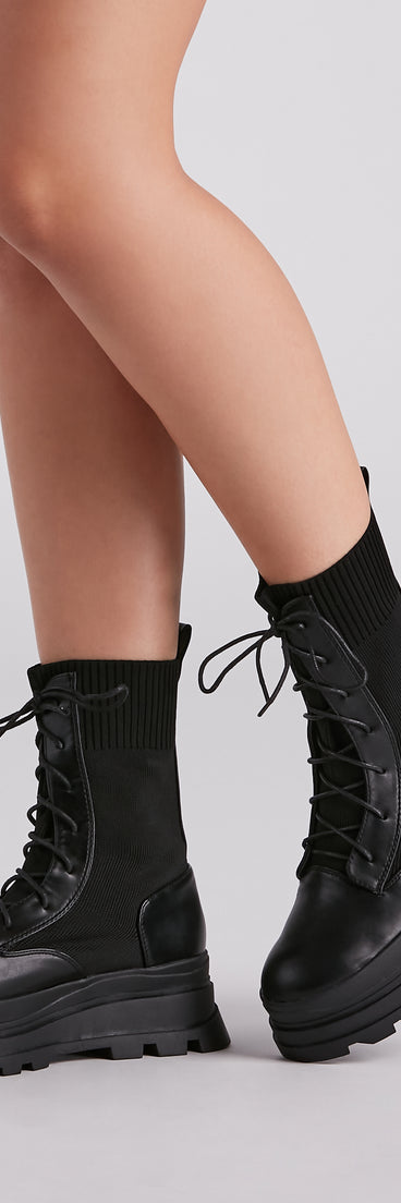 Stomping Ground Combat Booties is a trendy pick to create 2023 concert outfits, festival dresses, outfits for raves, or to complete your best party outfits or clubwear!
