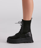 Stomping Ground Combat Booties is a trendy pick to create 2023 concert outfits, festival dresses, outfits for raves, or to complete your best party outfits or clubwear!