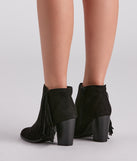 Trendy Strut Fringe Ankle Booties are chic ladies' shoes to complete your best 2023 outfits. They come in a variety of trendy women's shoe styles like platforms and dressy low-heels, & are available in wide widths for better comfort.