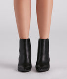 To The Point Faux Leather Booties are chic ladies' shoes to complete your best 2023 outfits. They come in a variety of trendy women's shoe styles like platforms and dressy low-heels, & are available in wide widths for better comfort.