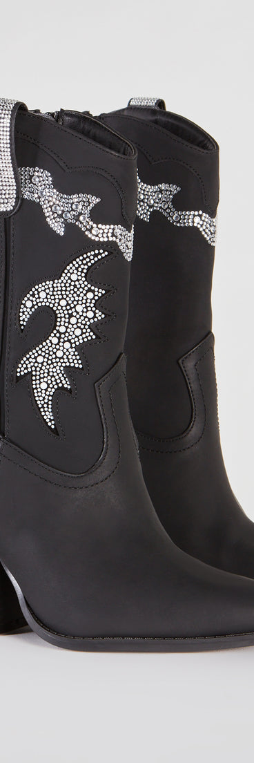 Made You Dazzle Rhinestone Pearl Cowboy Boots are chic ladies' shoes to complete your best 2024 outfits. They come in a variety of trendy women's shoe styles like platforms and dressy low-heels, & are available in wide widths for better comfort.