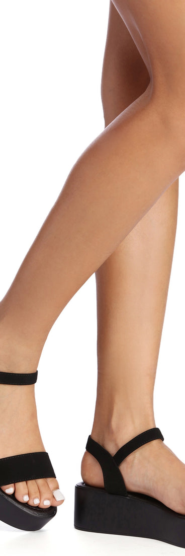 Single Strap Flat Platform Sandal are chic ladies' shoes to complete your best 2023 outfits. They come in a variety of trendy women's shoe styles like platforms and dressy low-heels, & are available in wide widths for better comfort.