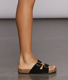 Totally Grounded Two-Strap Sandal