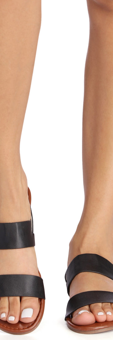 Strappy Sling Back Sandals are chic ladies' shoes to complete your best 2023 outfits. They come in a variety of trendy women's shoe styles like platforms and dressy low-heels, & are available in wide widths for better comfort.