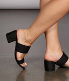 Espadrille Woven Mules