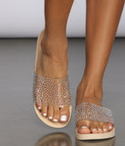 Goody Two Shoes Rhinestone Slides
