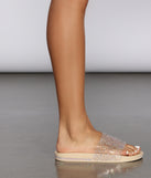 Goody Two Shoes Rhinestone Slides