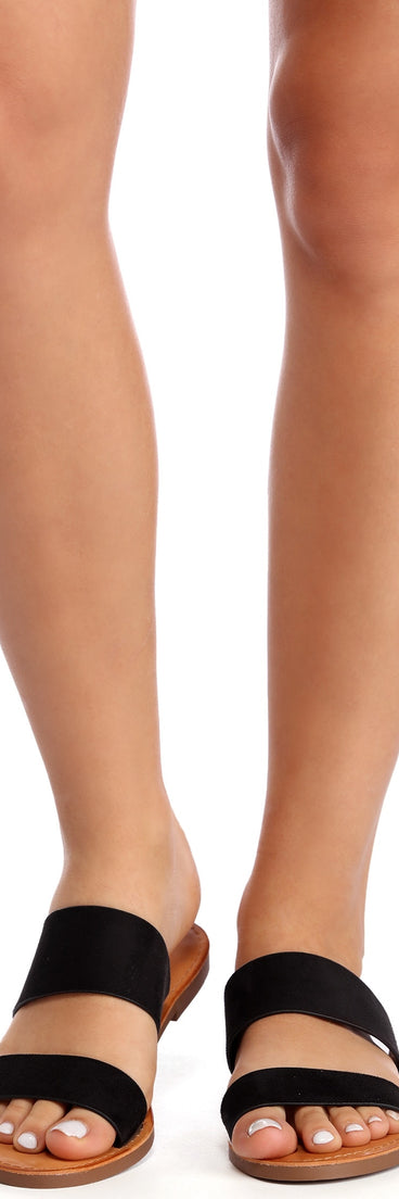 One, Two Strap Sandals are chic ladies' shoes to complete your best 2023 outfits. They come in a variety of trendy women's shoe styles like platforms and dressy low-heels, & are available in wide widths for better comfort.