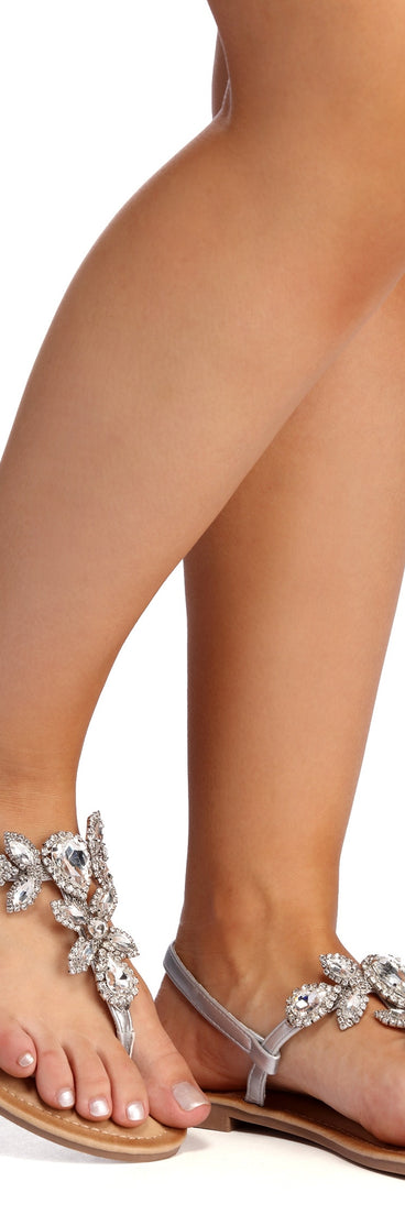 Gemstone T Strap Sandals are chic ladies' shoes to complete your best 2023 outfits. They come in a variety of trendy women's shoe styles like platforms and dressy low-heels, & are available in wide widths for better comfort.