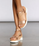 Weekend Ready Platform Sandals is a trendy pick to create 2023 concert outfits, festival dresses, outfits for raves, or to complete your best party outfits or clubwear!