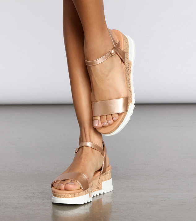 Weekend Ready Platform Sandals is a trendy pick to create 2023 concert outfits, festival dresses, outfits for raves, or to complete your best party outfits or clubwear!