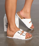 Well Grounded Double Buckle Sandals is a trendy pick to create 2023 concert outfits, festival dresses, outfits for raves, or to complete your best party outfits or clubwear!