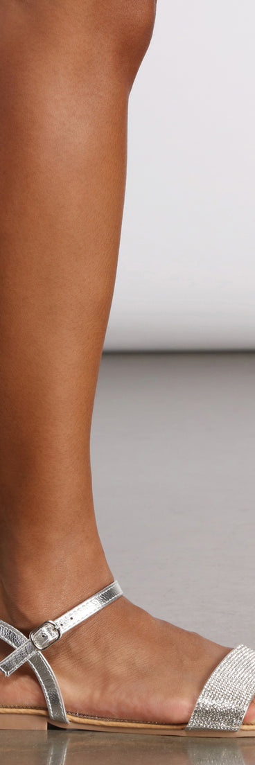 Shine On You Baby Rhinestone Sandals are chic ladies' shoes to complete your best 2023 outfits. They come in a variety of trendy women's shoe styles like platforms and dressy low-heels, & are available in wide widths for better comfort.