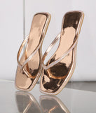 Shine On Rhinestone T-Strap Sandals are chic ladies' shoes to complete your best 2023 outfits. They come in a variety of trendy women's shoe styles like platforms and dressy low-heels, & are available in wide widths for better comfort.