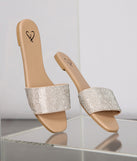 Reign In Glam Rhinestone Slides are chic ladies' shoes to complete your best 2023 outfits. They come in a variety of trendy women's shoe styles like platforms and dressy low-heels, & are available in wide widths for better comfort.