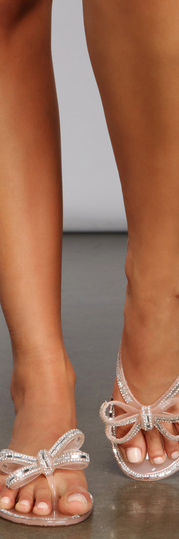 Sealed With Glam Thong Strap Jelly Sandal are chic ladies' shoes to complete your best 2023 outfits. They come in a variety of trendy women's shoe styles like platforms and dressy low-heels, & are available in wide widths for better comfort.