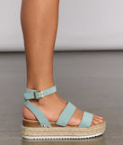 Summer Days Espadrille Platform Heels is a trendy pick to create 2023 concert outfits, festival dresses, outfits for raves, or to complete your best party outfits or clubwear!