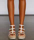 Studded Chic Faux Leather Espadrille Sandals is a trendy pick to create 2023 concert outfits, festival dresses, outfits for raves, or to complete your best party outfits or clubwear!